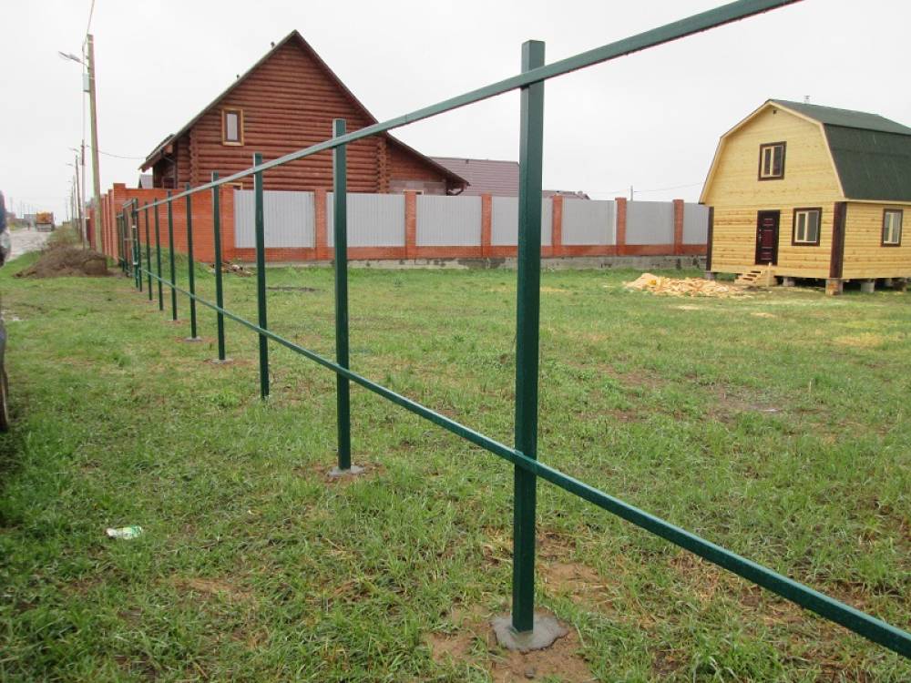 Каркас для забора